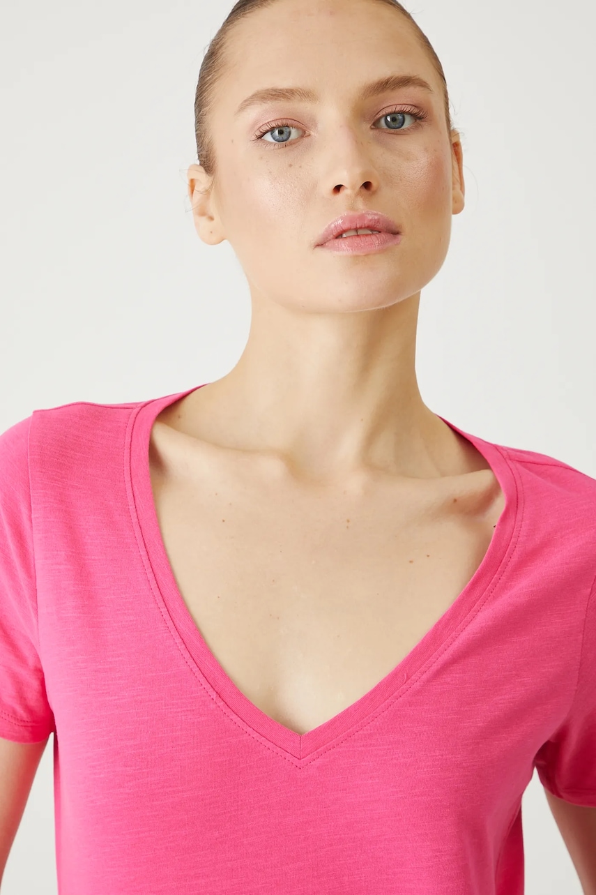 Medicine tricou din bumbac culoarea roz