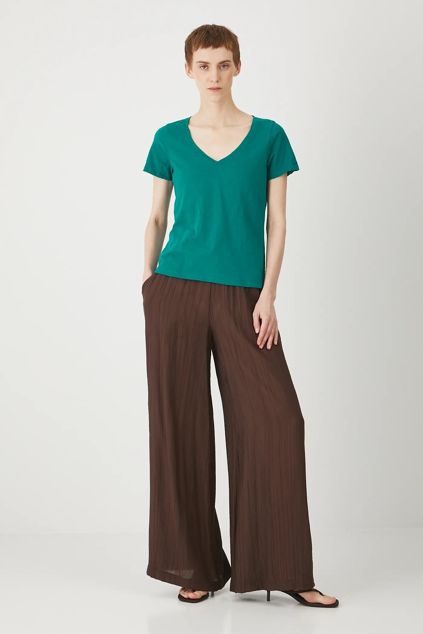 Хлопковая футболка Medicine цвет зелёный