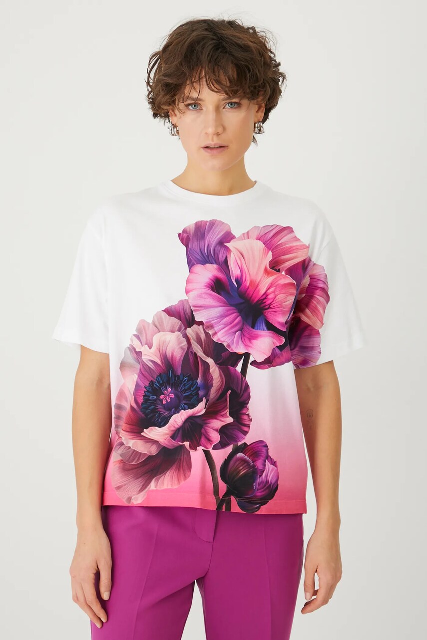Medicine tricou femei, culoarea bej