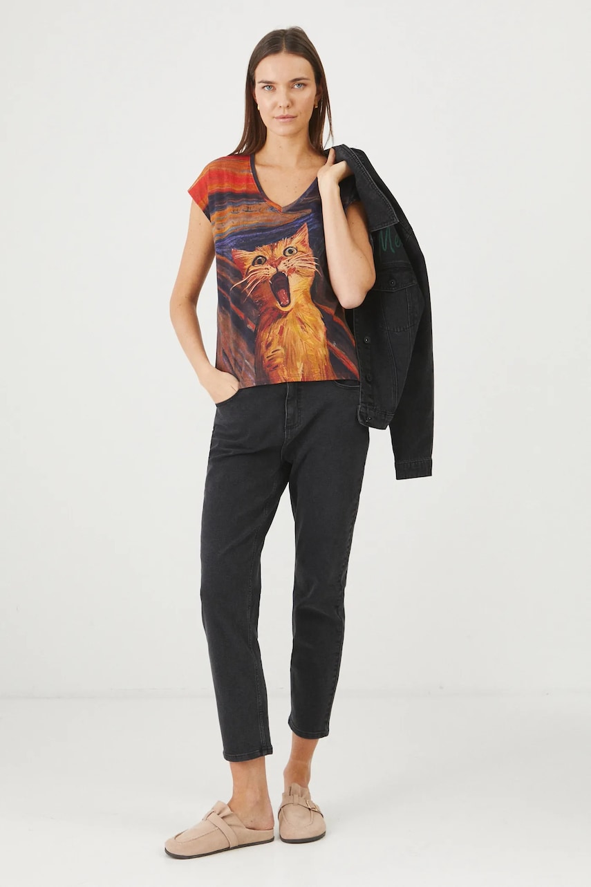 Medicine tricou din bumbac femei