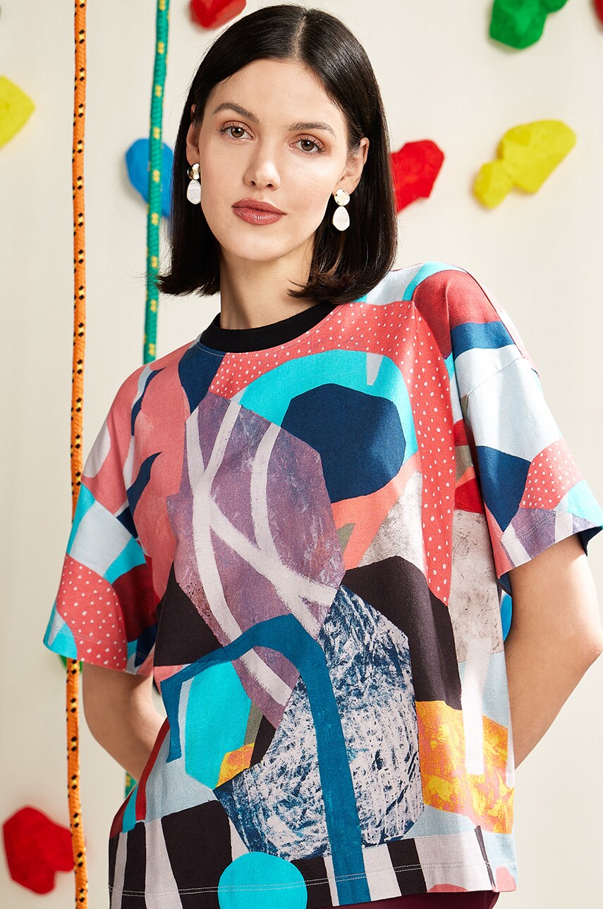Medicine tricou din bumbac femei