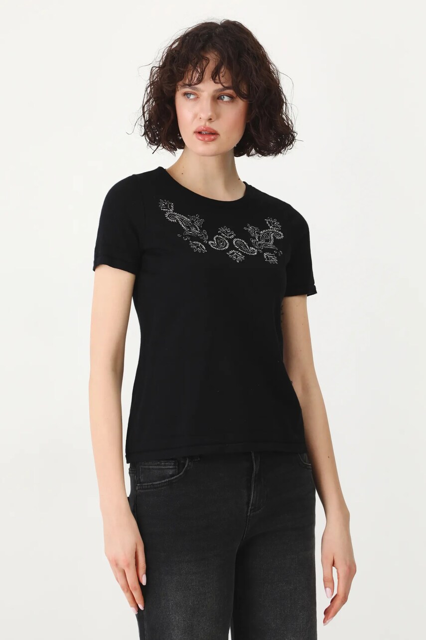 Medicine tricou femei, culoarea negru