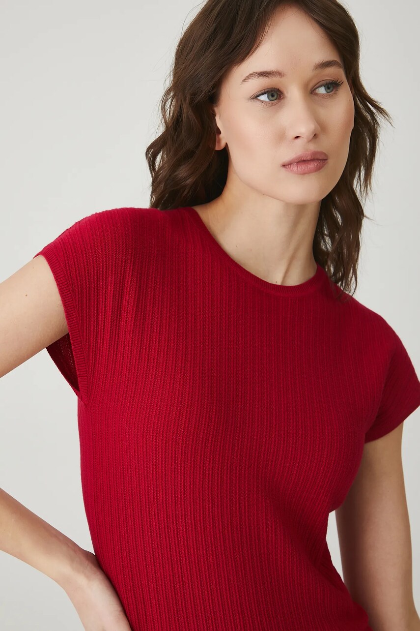 Medicine tricou femei, culoarea rosu