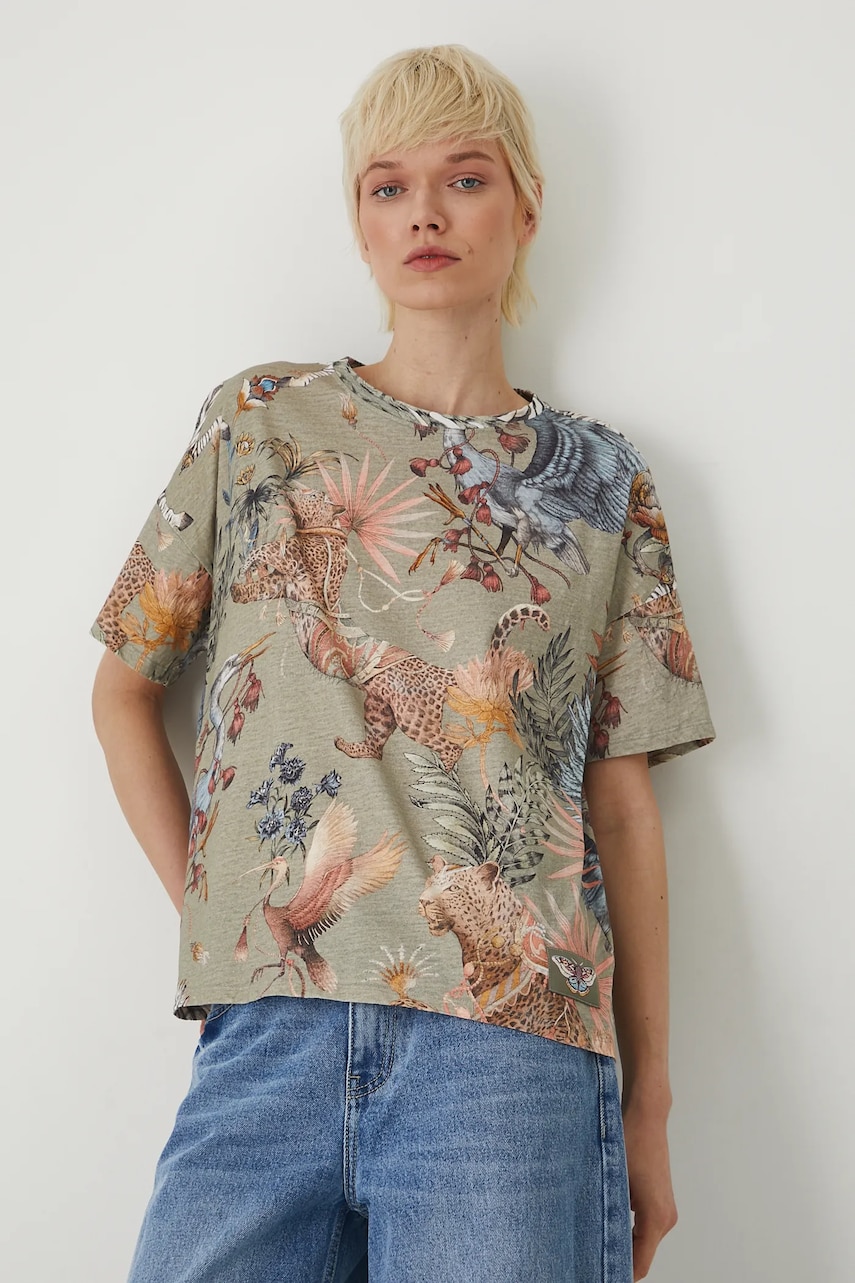 Medicine tricou din bumbac femei
