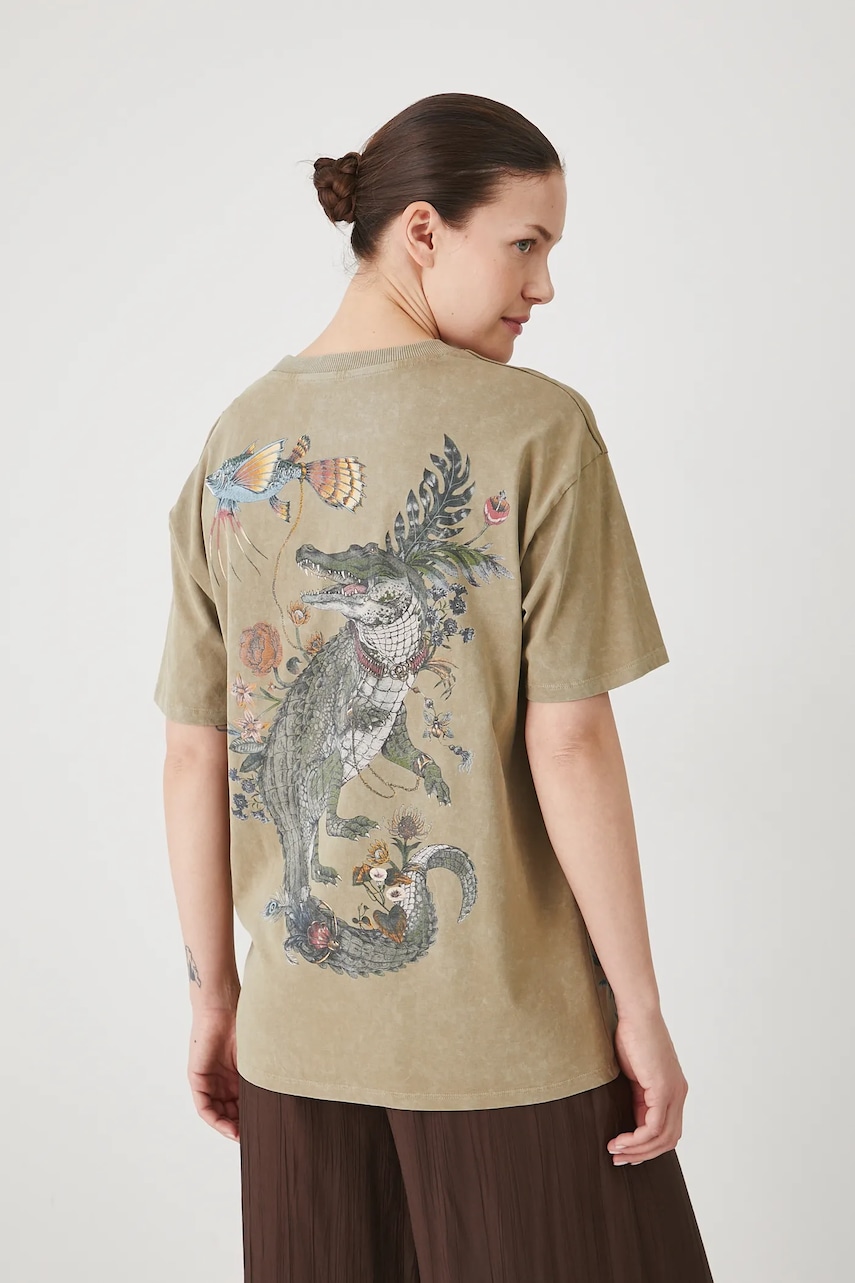 Medicine tricou din bumbac culoarea verde Medicine tricou din bumbac culoarea verde