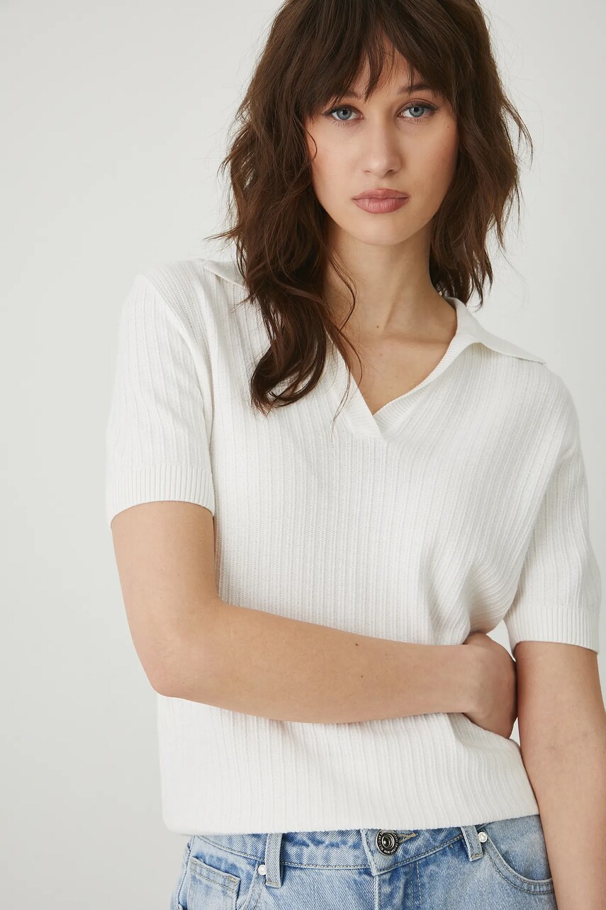 Medicine tricou femei, culoarea bej