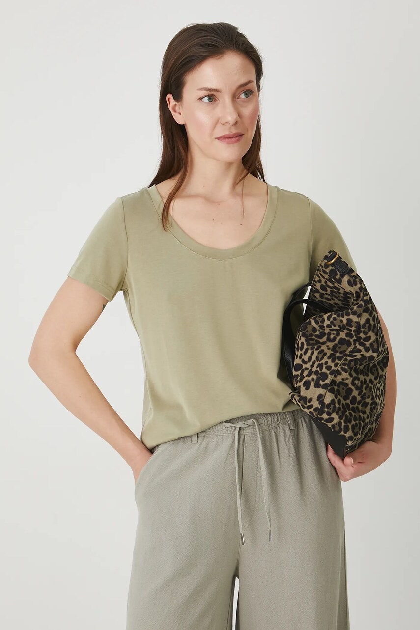 Medicine tricou femei, culoarea verde