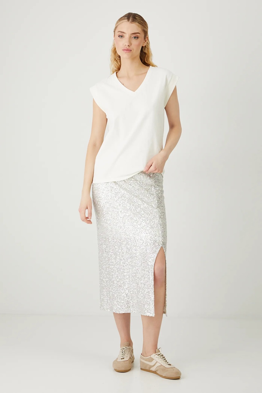 Хлопковая футболка Medicine цвет бежевый