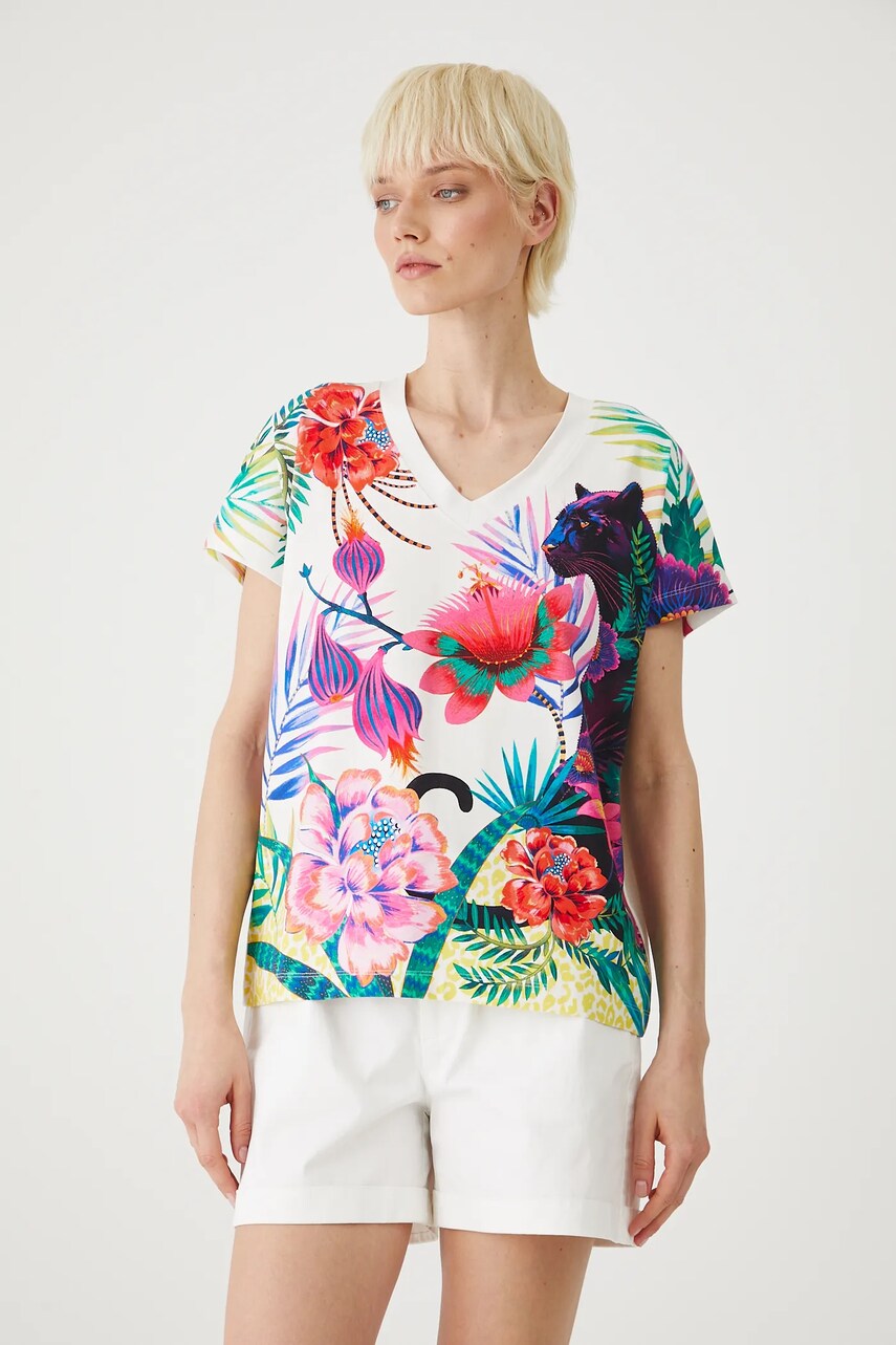 Medicine tricou culoarea bej