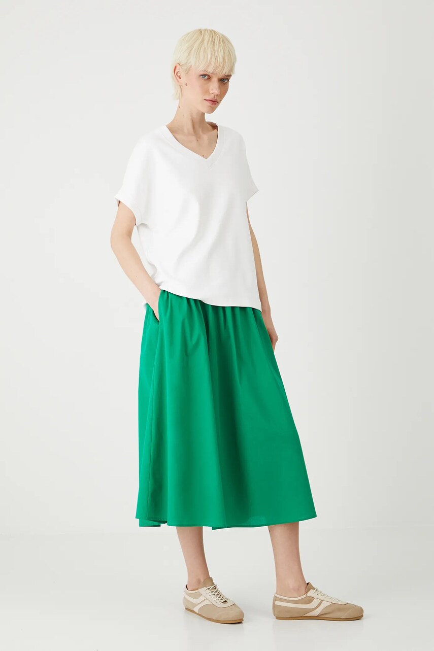 Medicine tricou din bumbac culoarea alb