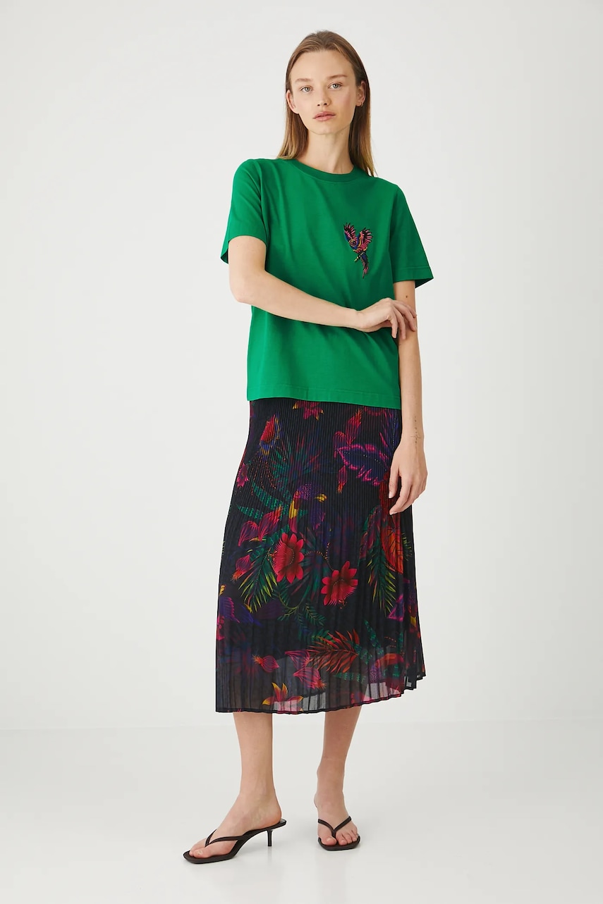 Medicine tricou culoarea verde
