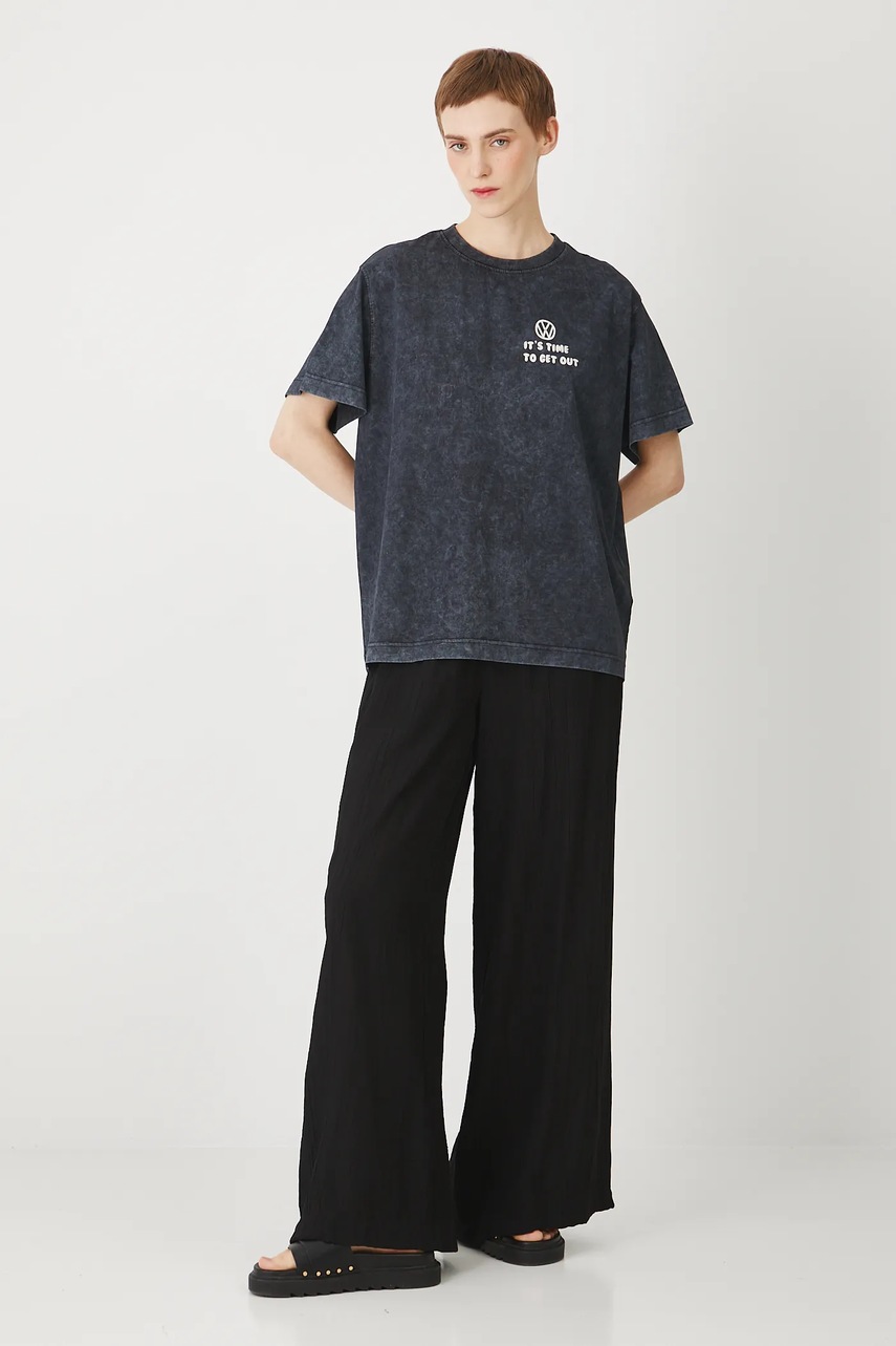 Хлопковая футболка Medicine цвет серый