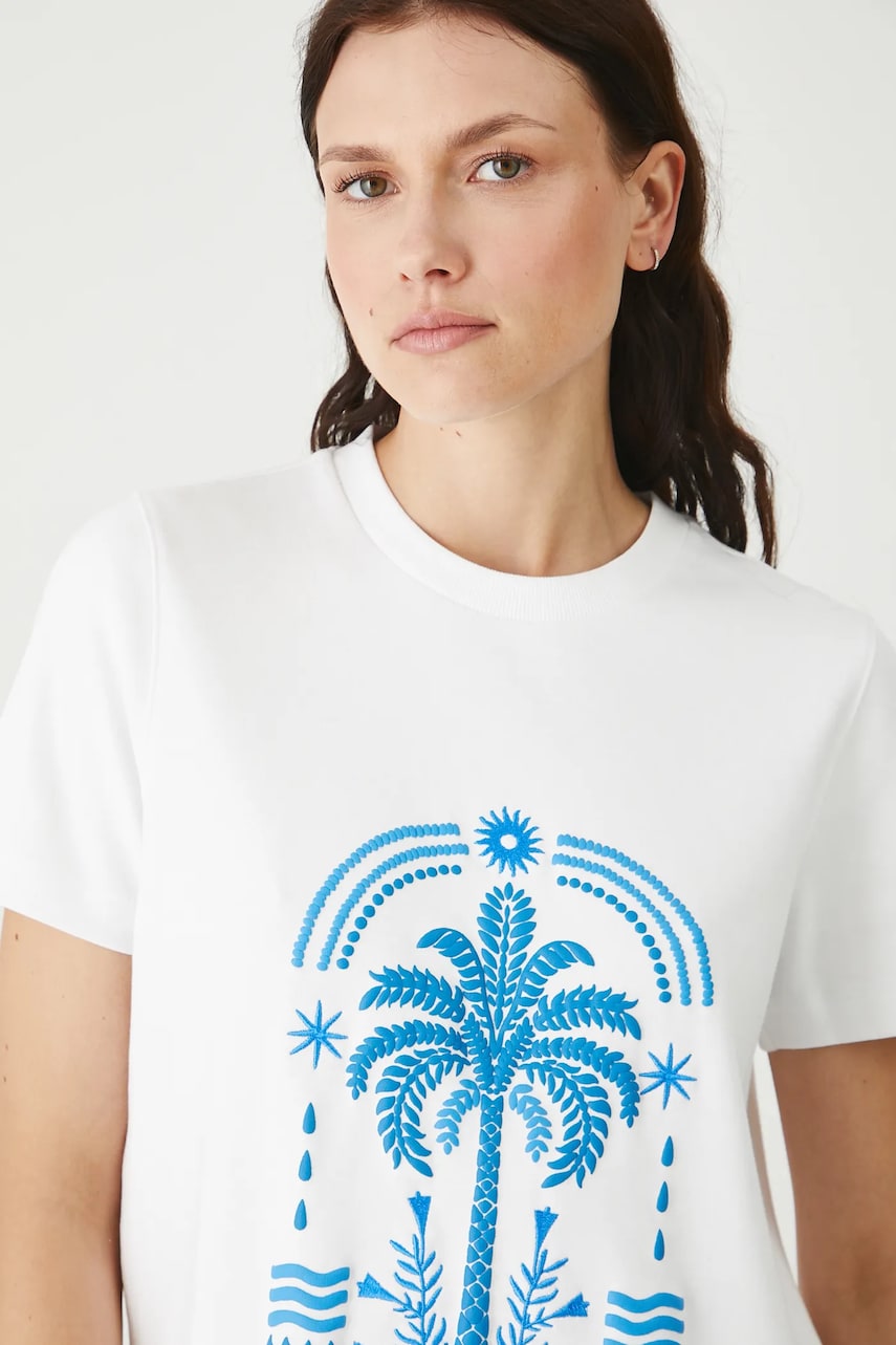 Medicine tricou din bumbac culoarea bej