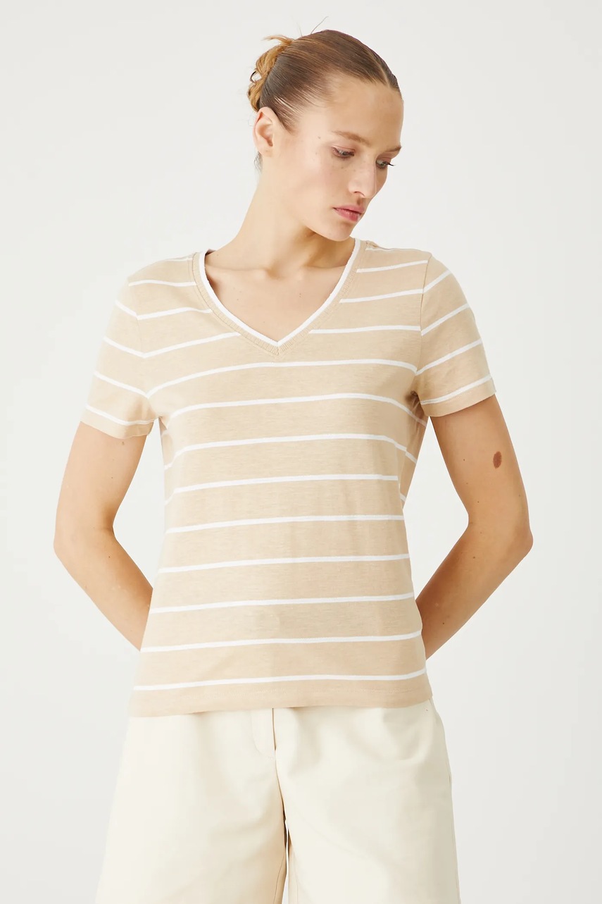 Футболка Medicine цвет бежевый