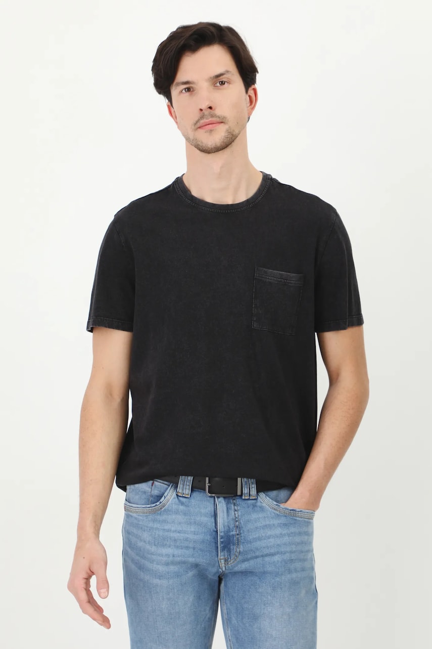 Medicine tricou din bumbac barbati, culoarea gri, neted Medicine tricou din bumbac barbati, culoarea gri, neted