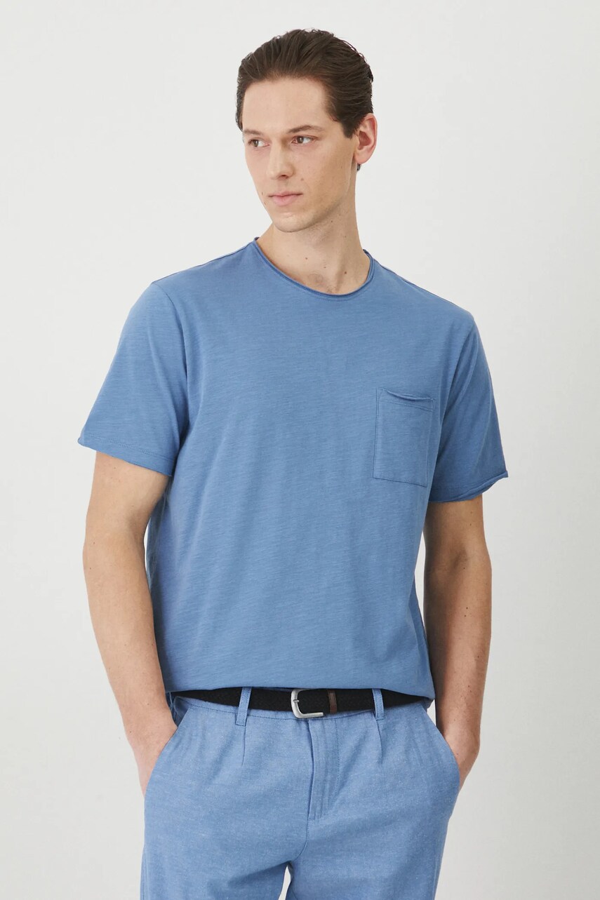 Medicine tricou din bumbac barbati, neted