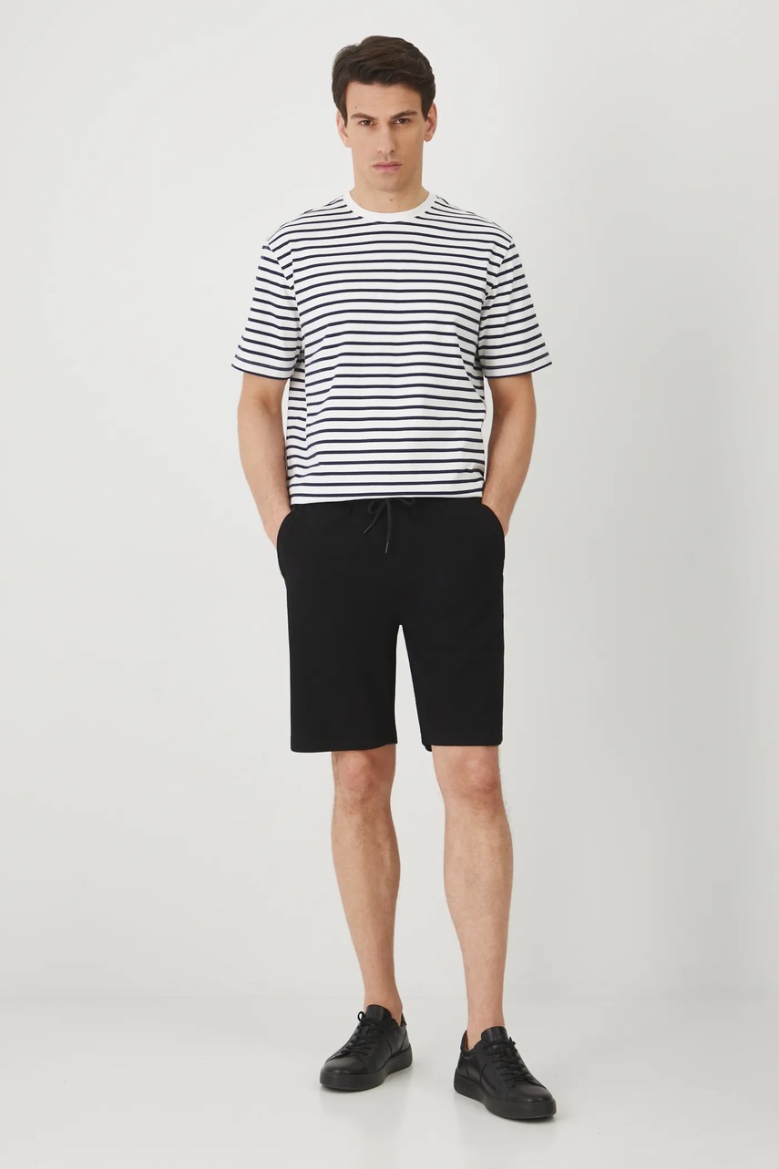 Хлопковая футболка Medicine цвет синий узор