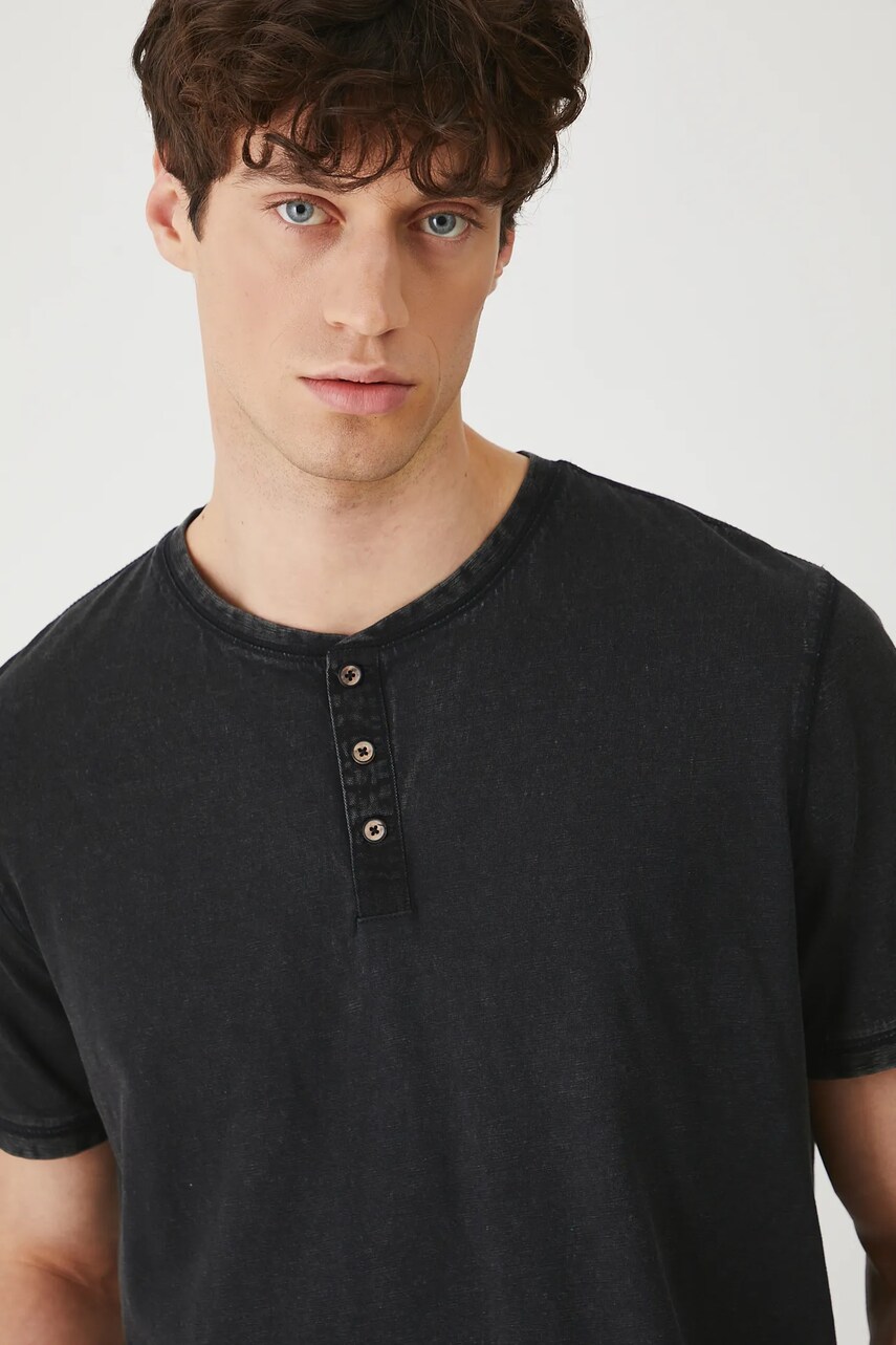 Medicine tricou din bumbac culoarea negru, neted Medicine tricou din bumbac culoarea negru, neted