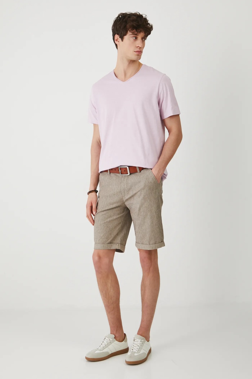 Хлопковая футболка Medicine цвет фиолетовый однотонная