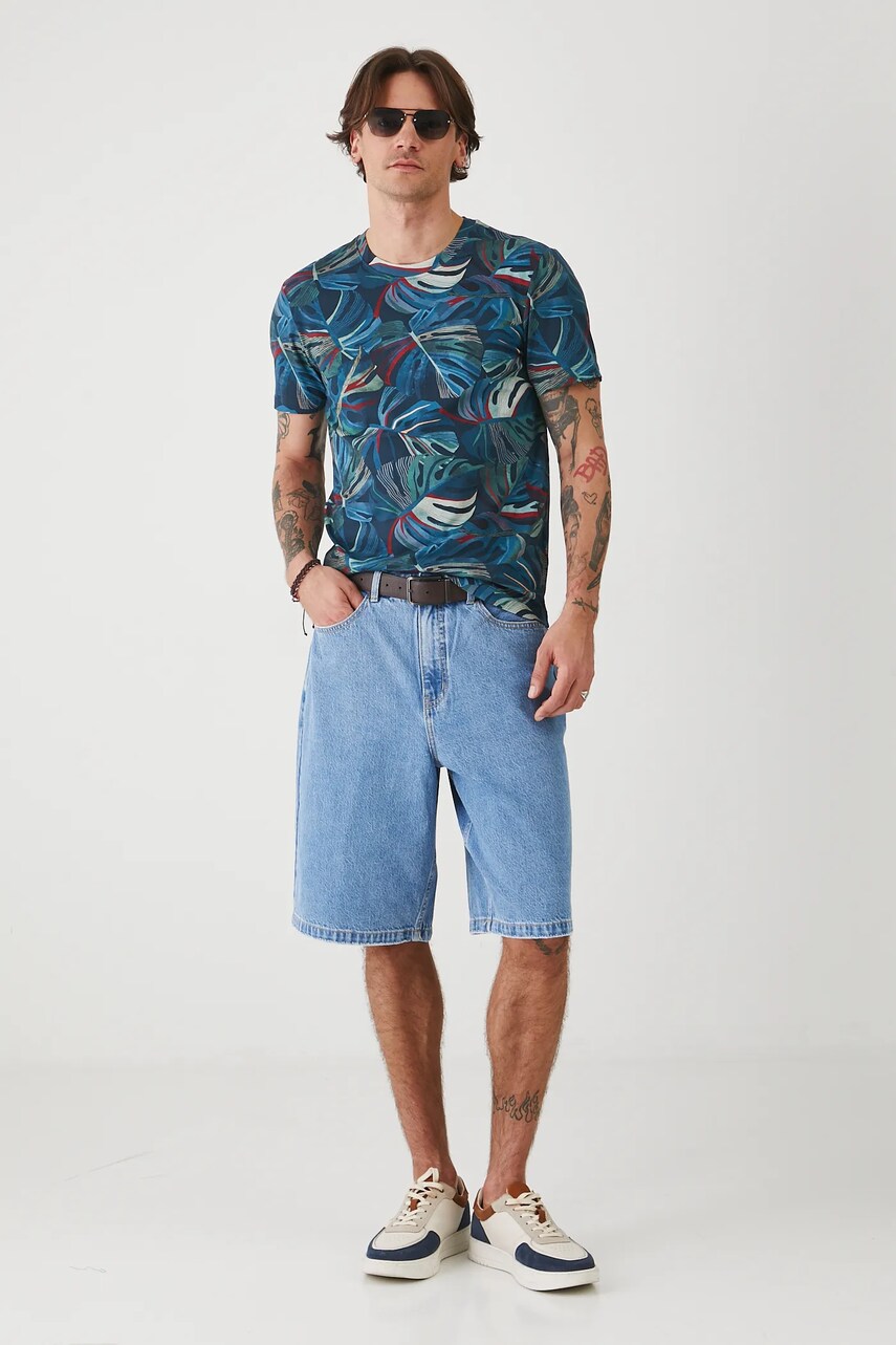 Medicine tricou barbati, culoarea verde, modelator