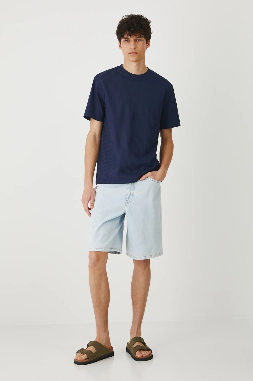 Футболка Medicine цвет синий однотонная