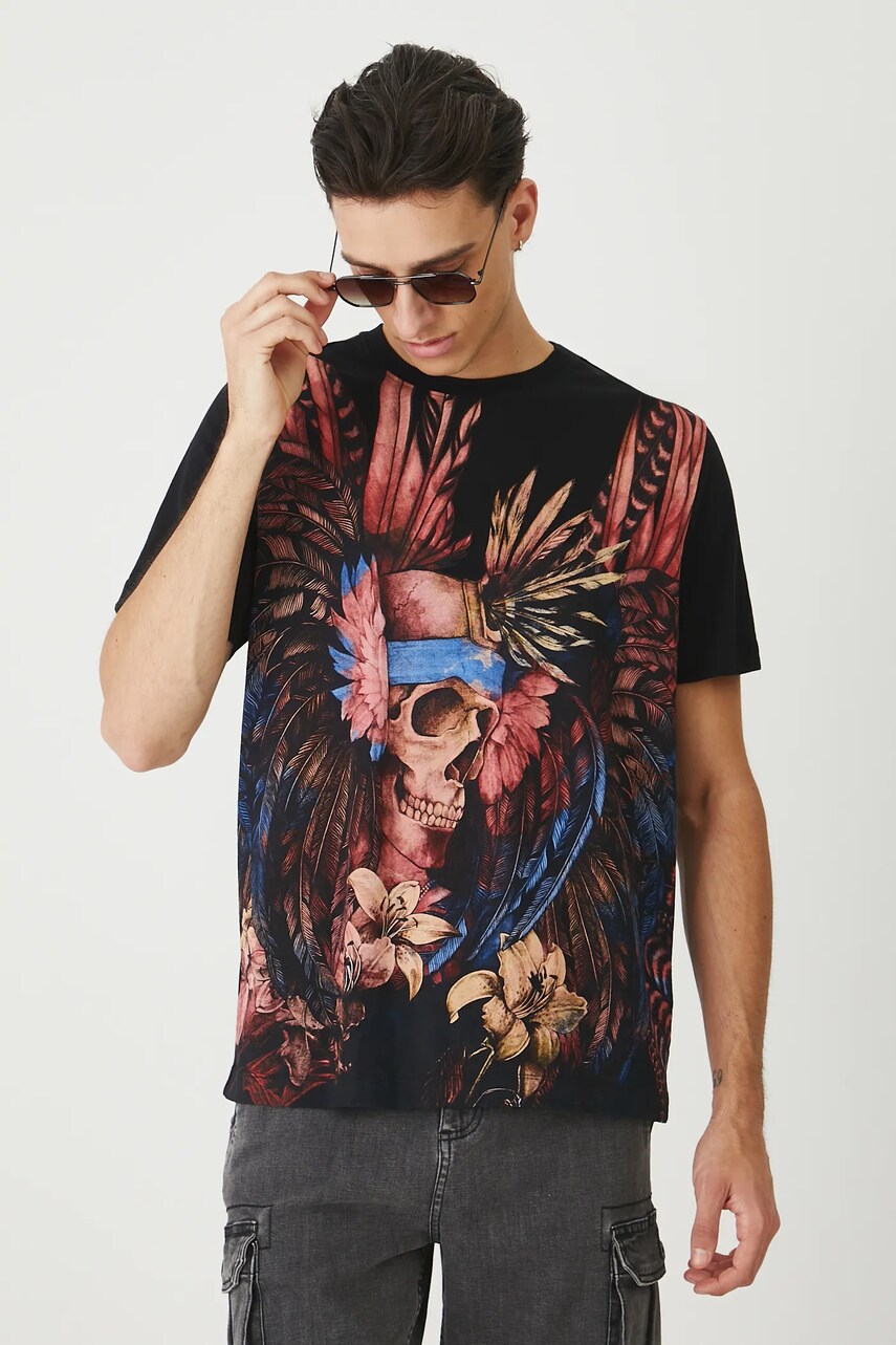 Medicine tricou din bumbac culoarea negru