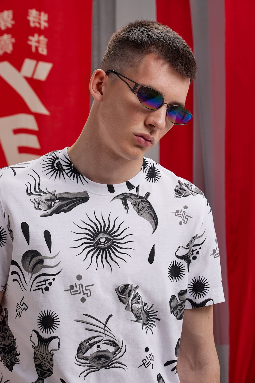 Medicine tricou din bumbac culoarea alb, modelator Medicine tricou din bumbac culoarea alb, modelator