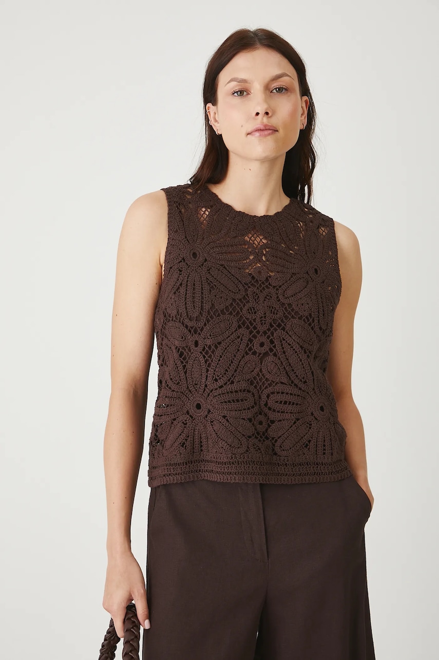 Medicine top culoarea maro