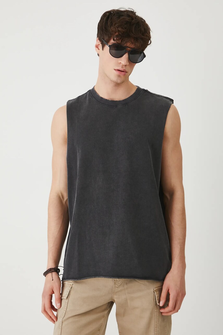 Medicine tricou din bumbac culoarea negru