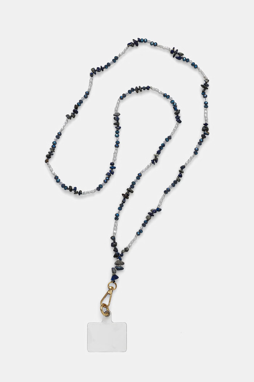 Medicine Șnur de damă din piatră naturală lapis lazuli