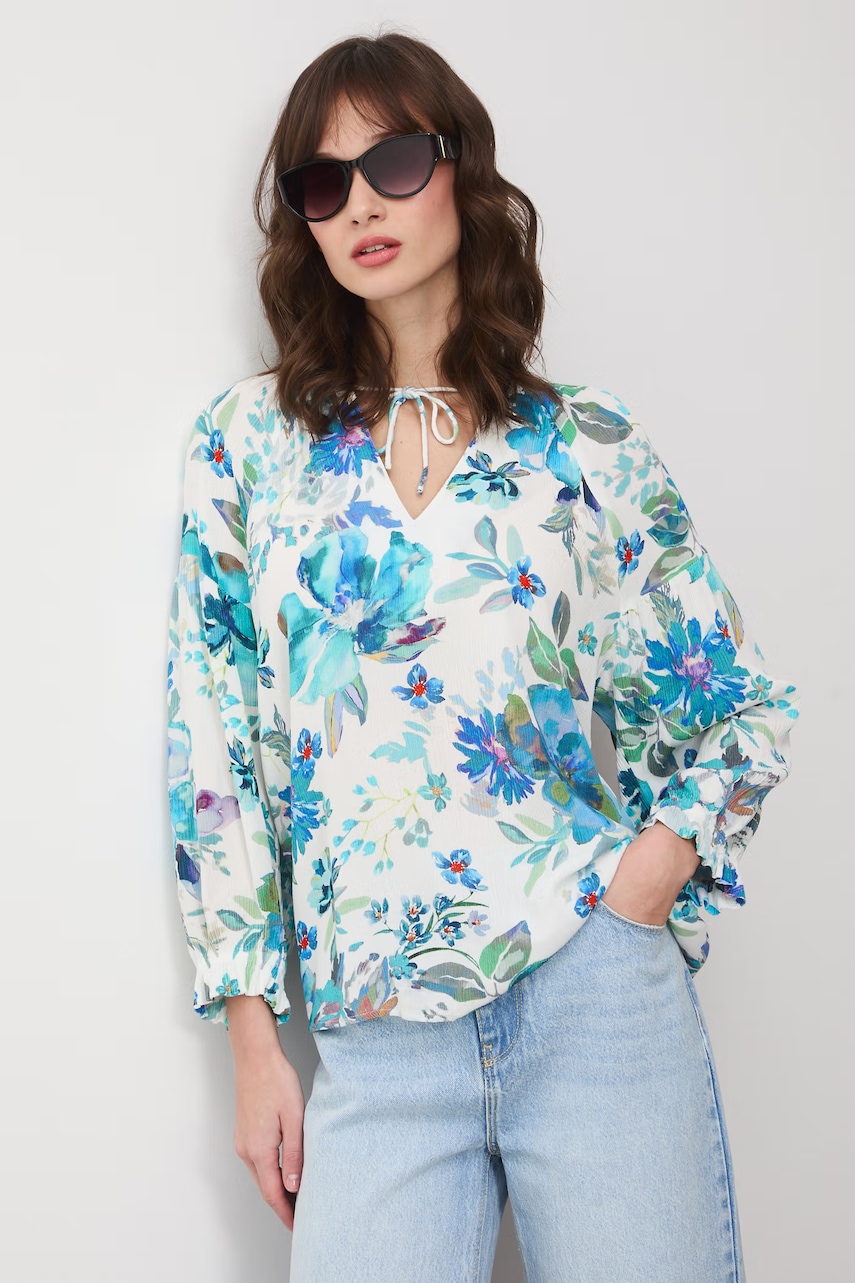 Medicine bluză pentru femei, cu vâscoză