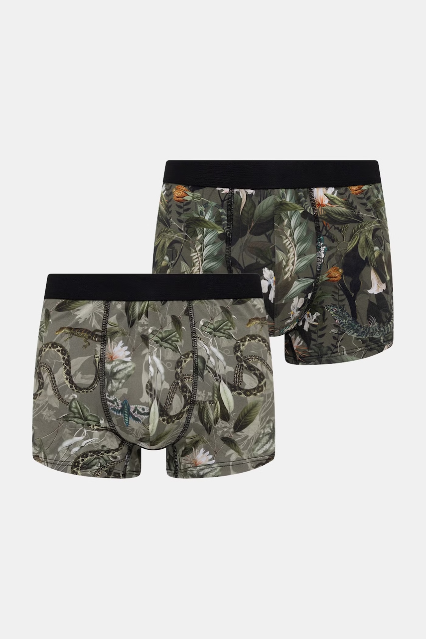 Medicine boxerky pánské bavlněné s elastanem 2-pack