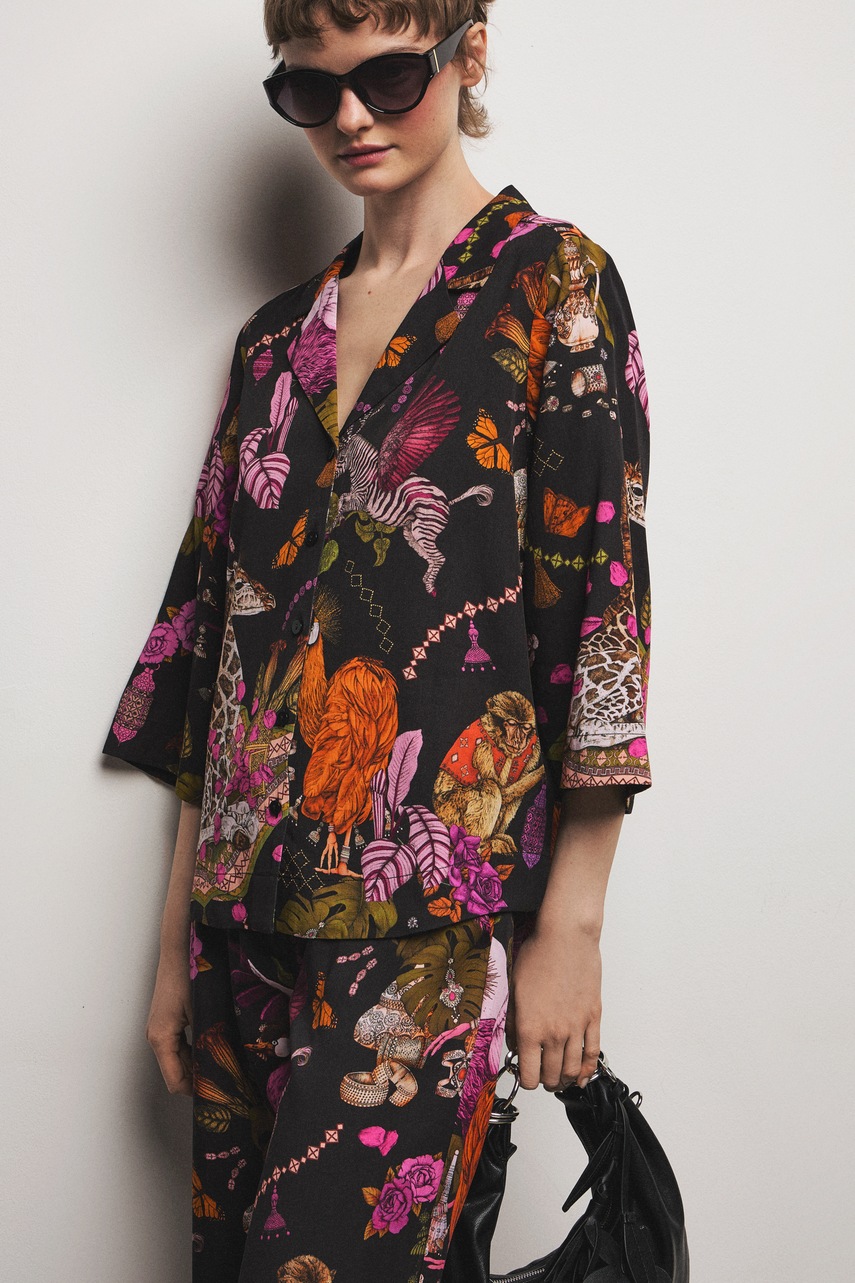 Medicine cămașă pentru femei, cu lyocell