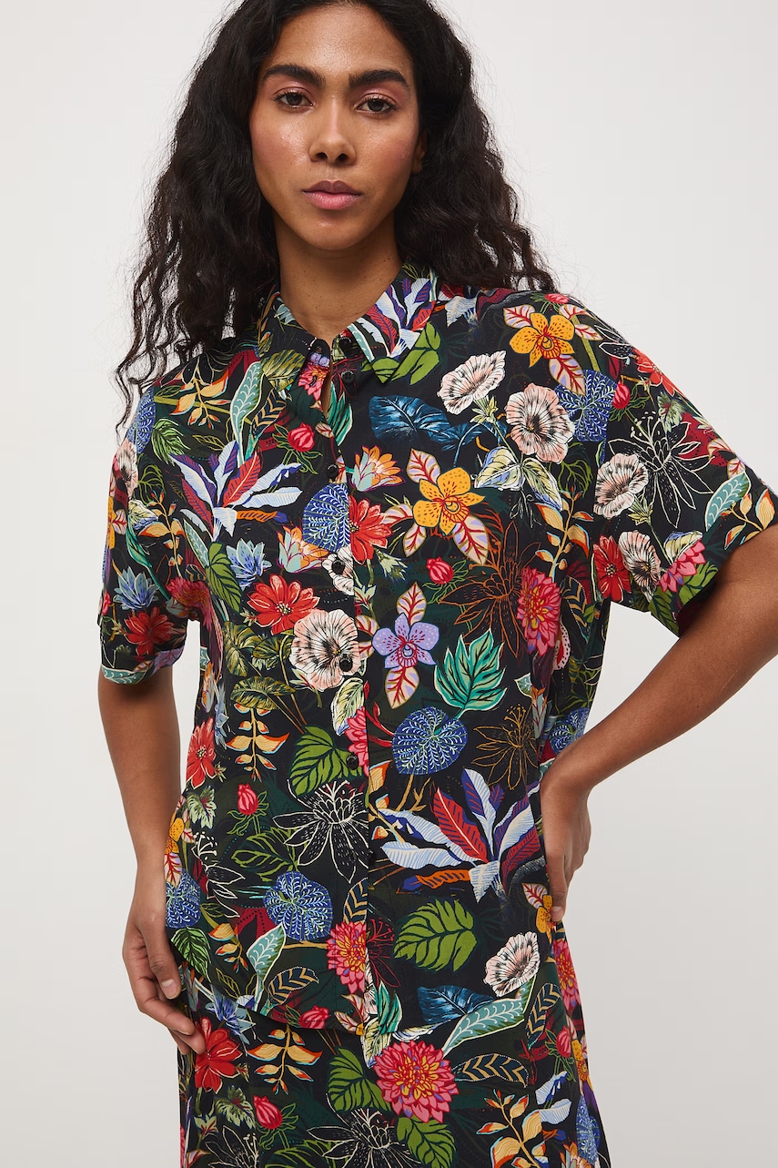 Medicine cămașă pentru femei, cu vâscoză