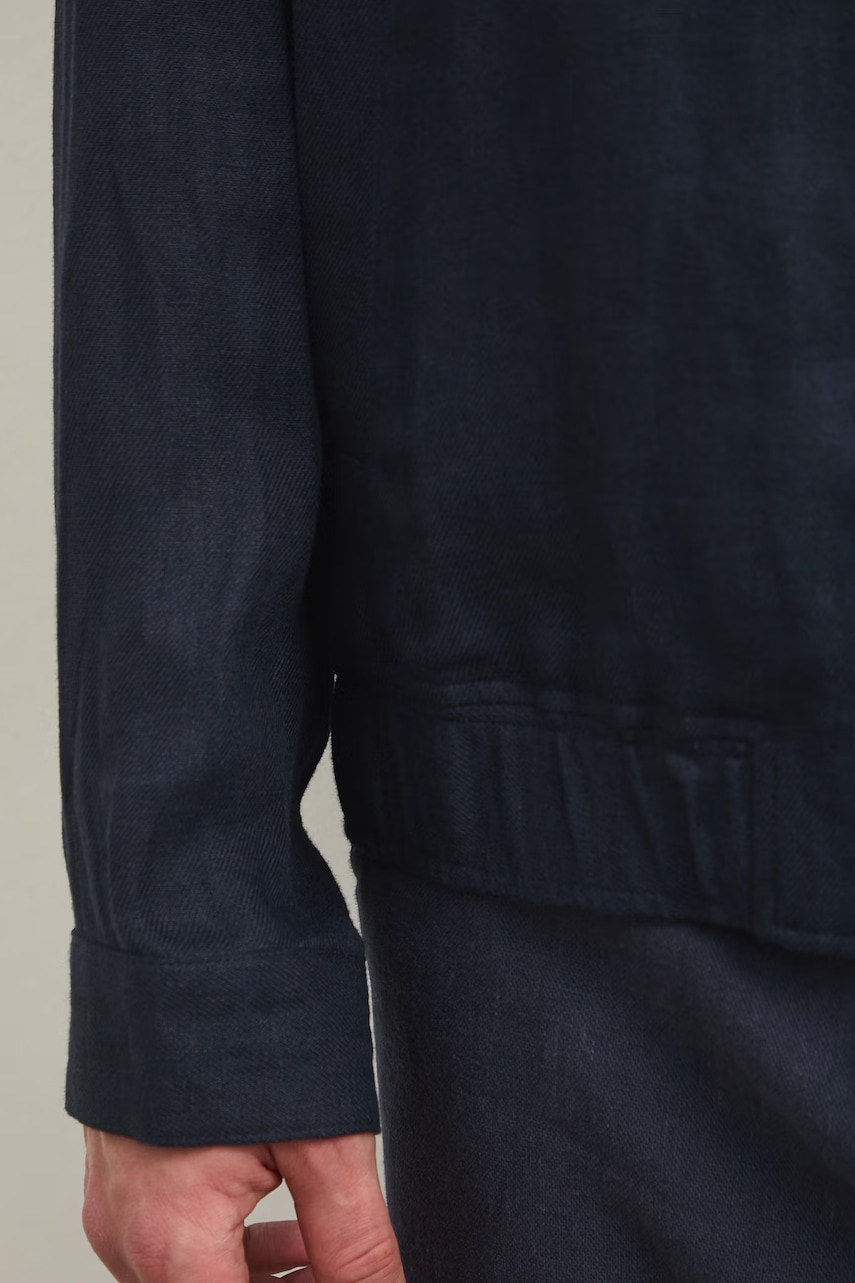 Medicine bomber pánský lněný