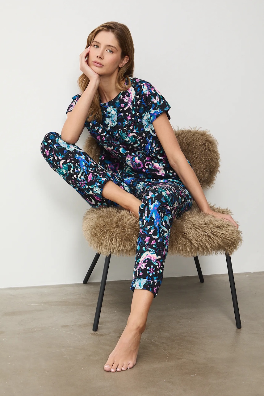 Medicine pijamale de bumbac