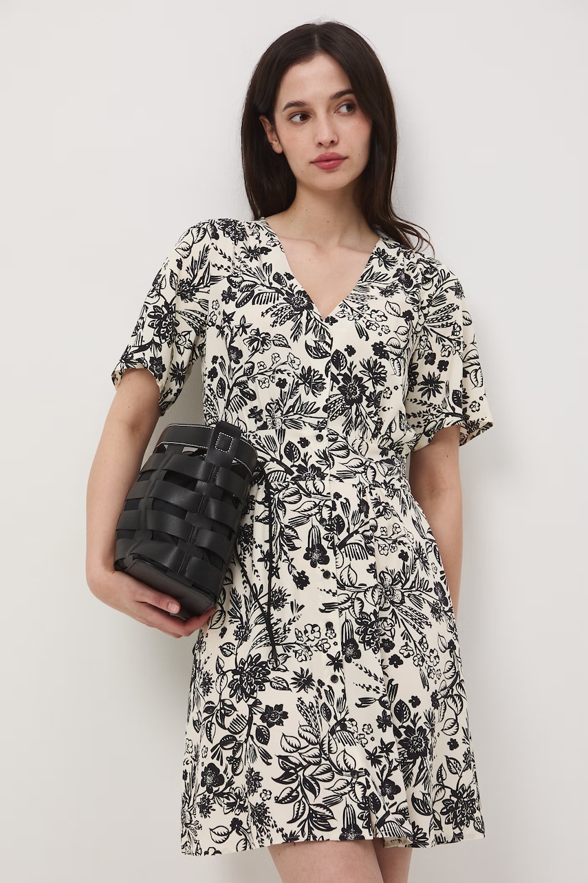 Medicine rochie cu vâscoză