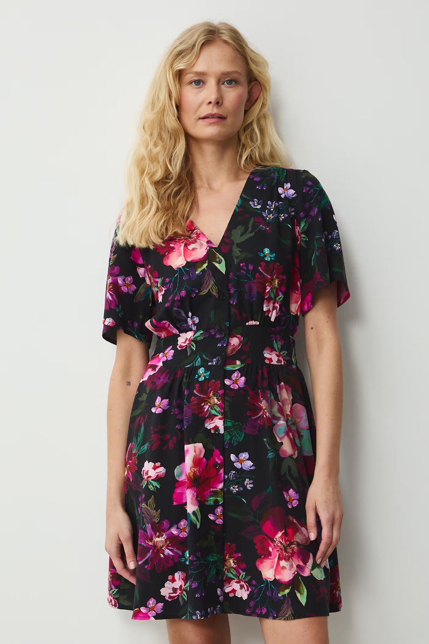 Medicine rochie cu vâscoză