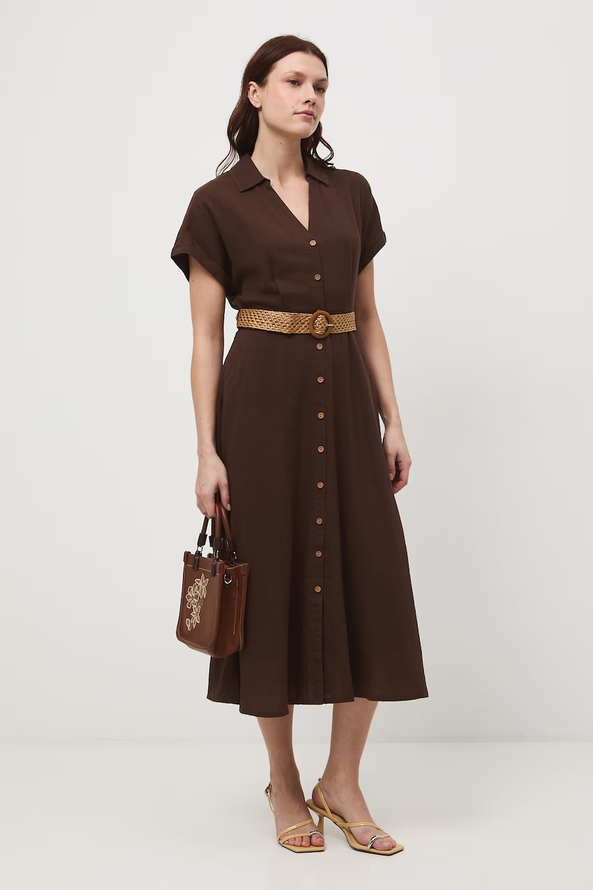 Medicine rochie evazată cu in