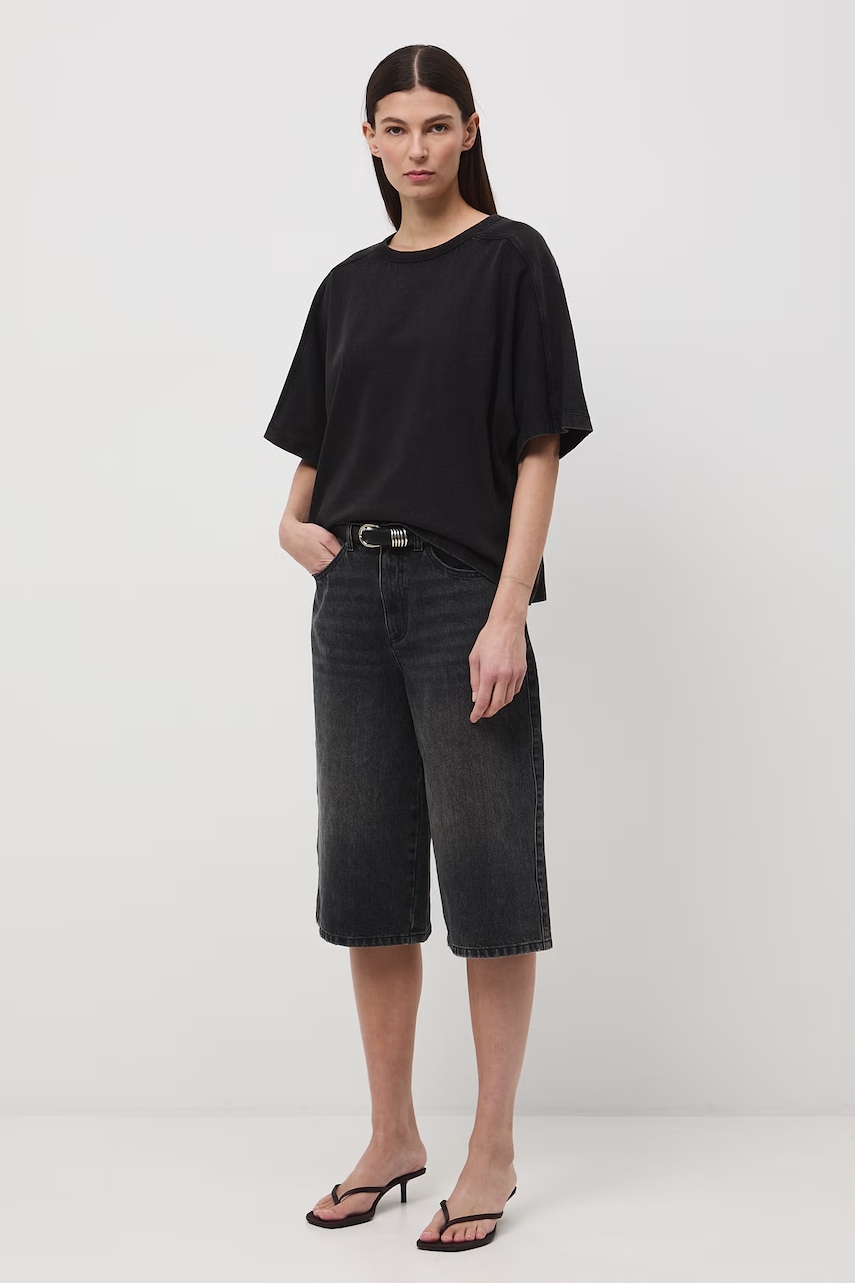 Medicine tricou oversized pentru femei din bumbac