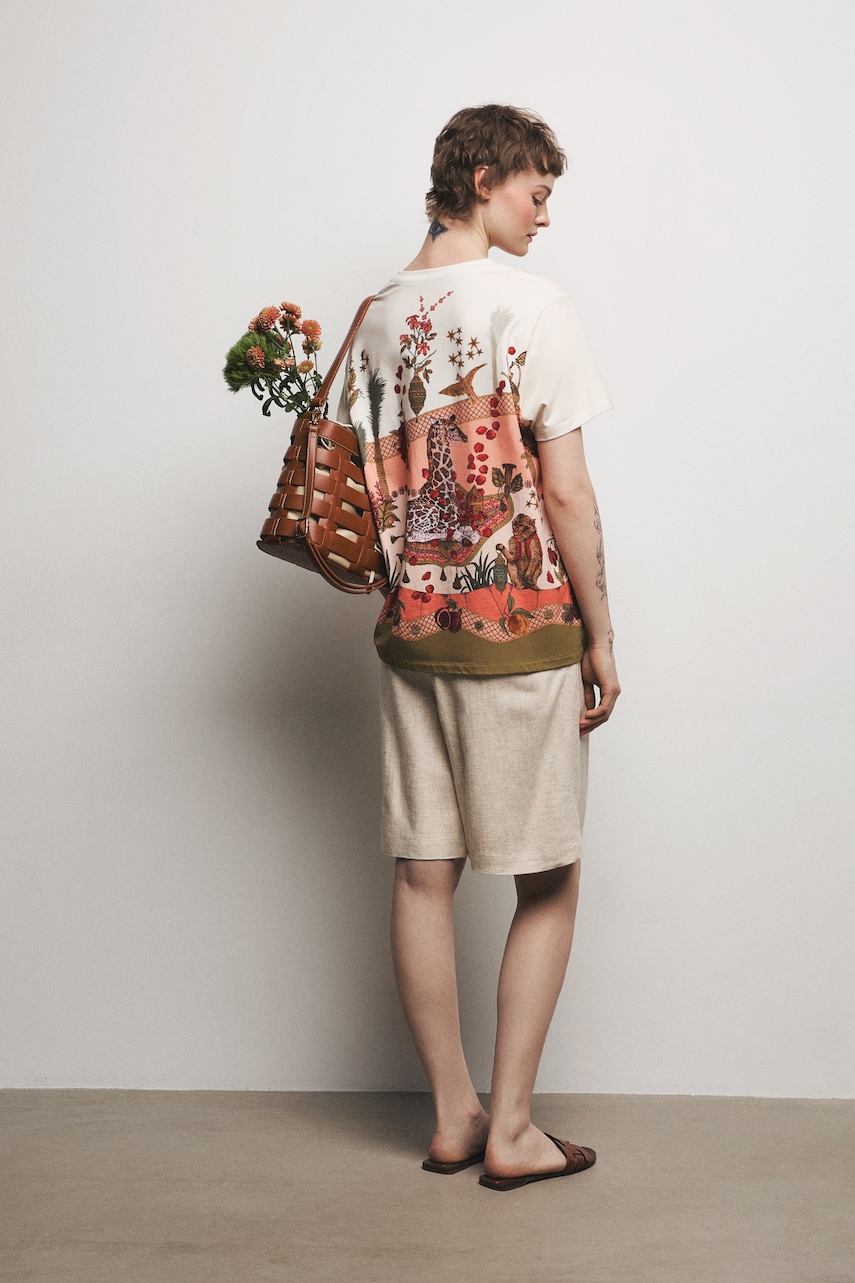 Medicine t-shirt γυναικείο βαμβάκι με ελαστάν