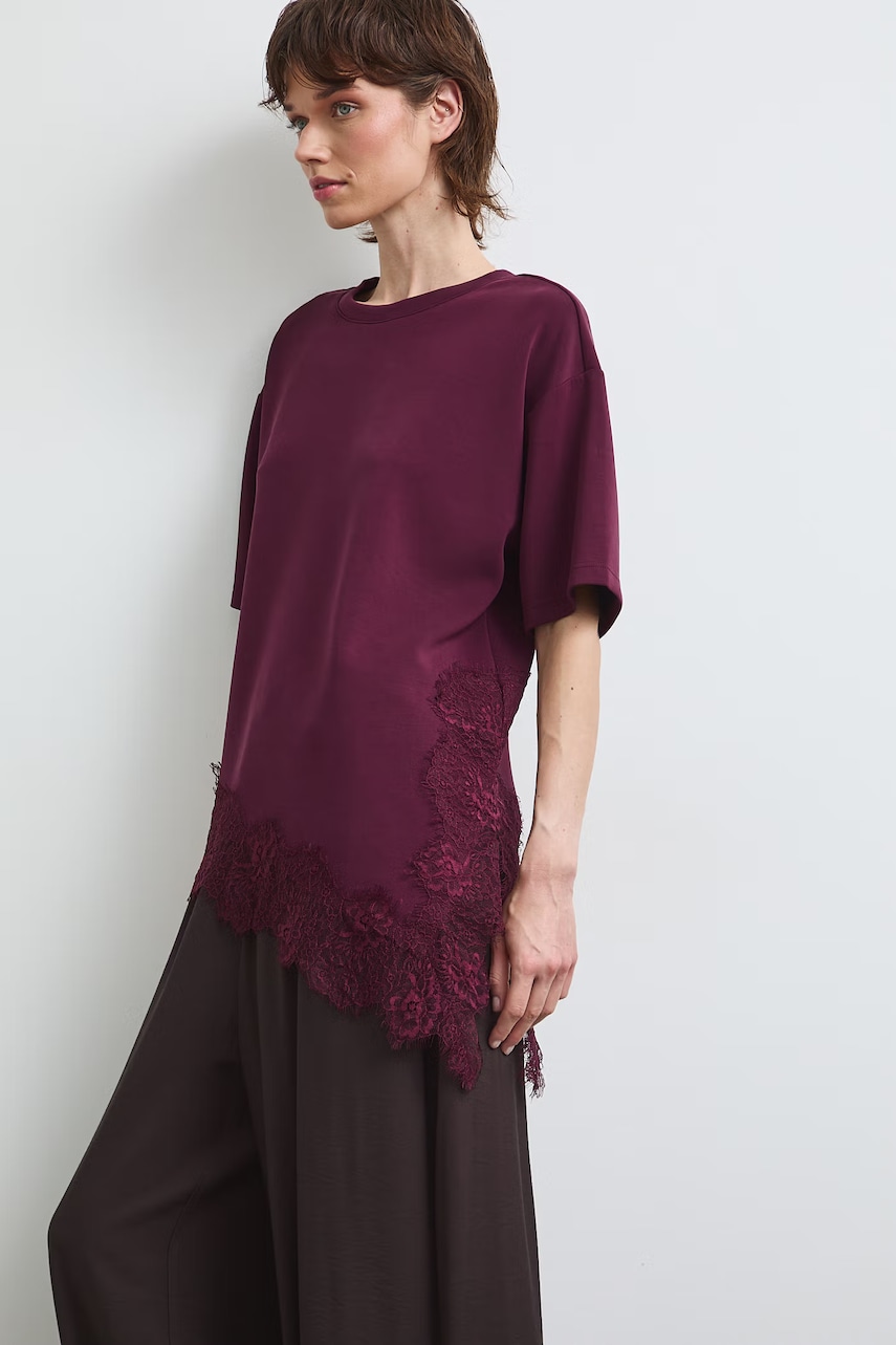 Medicine T-shirt oversize damski z modalem