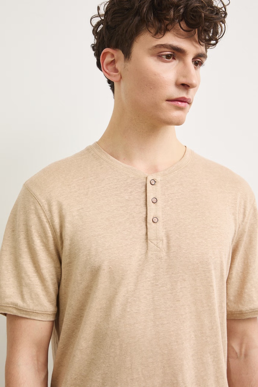 Medicine polo pánské lněné (obrázek 4)
