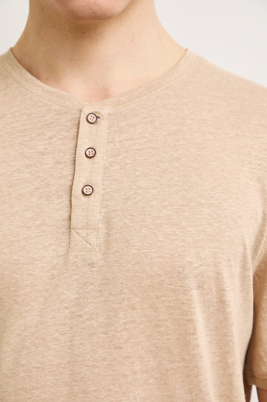 Medicine polo pánské lněné (obrázek 5)