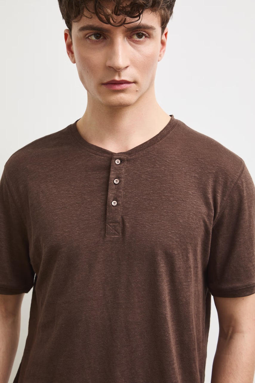 Medicine polo pánské lněné (obrázek 4)