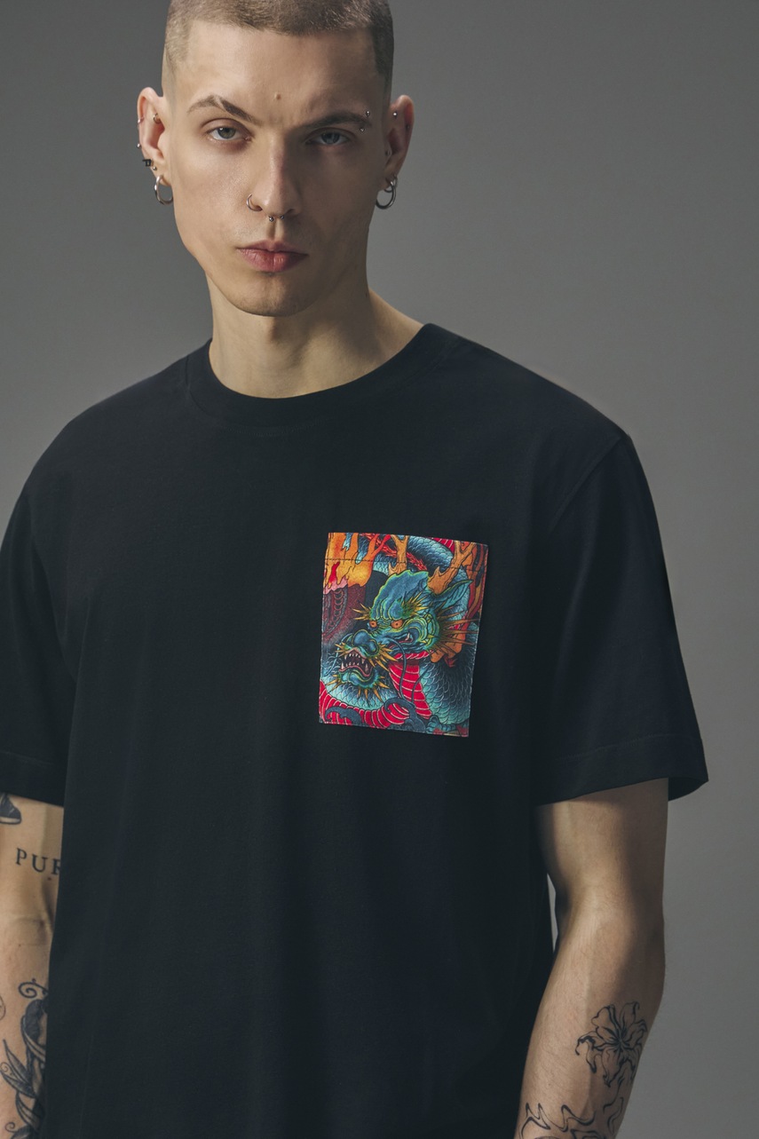 Tričko pánské bavlněné z kolekce Tattoo Art by Tuan Nguyen