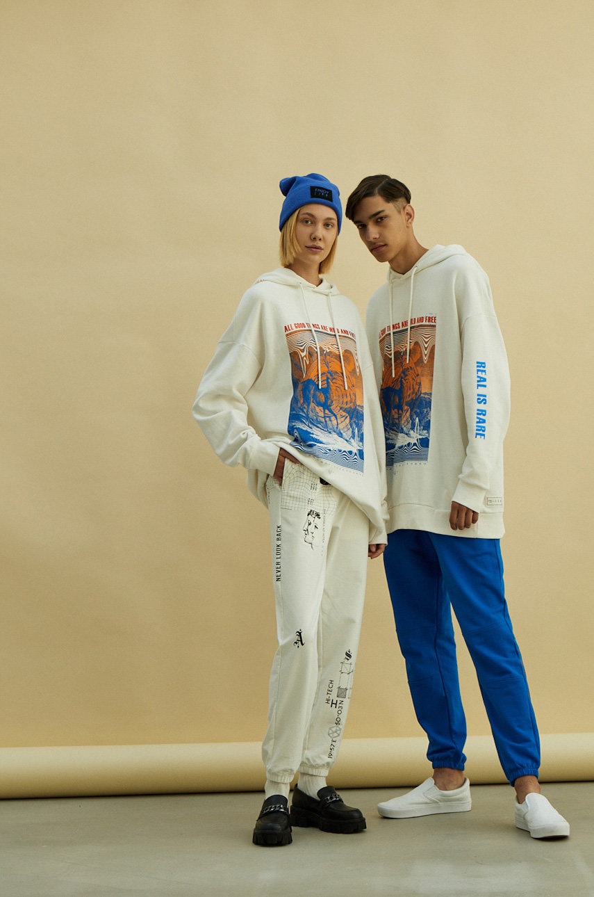 

Medicine - Памучен суичър Unisex, Бял