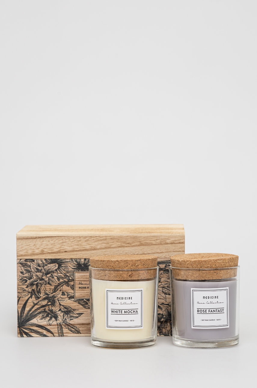 Medicine - lumanari parfumate de soia home collection (2-pack)