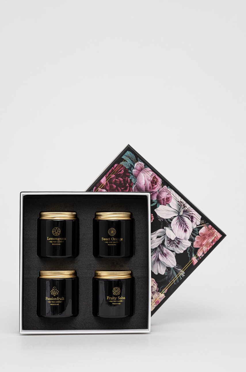 Medicine - lumanari parfumate de soia essential (4-pack)