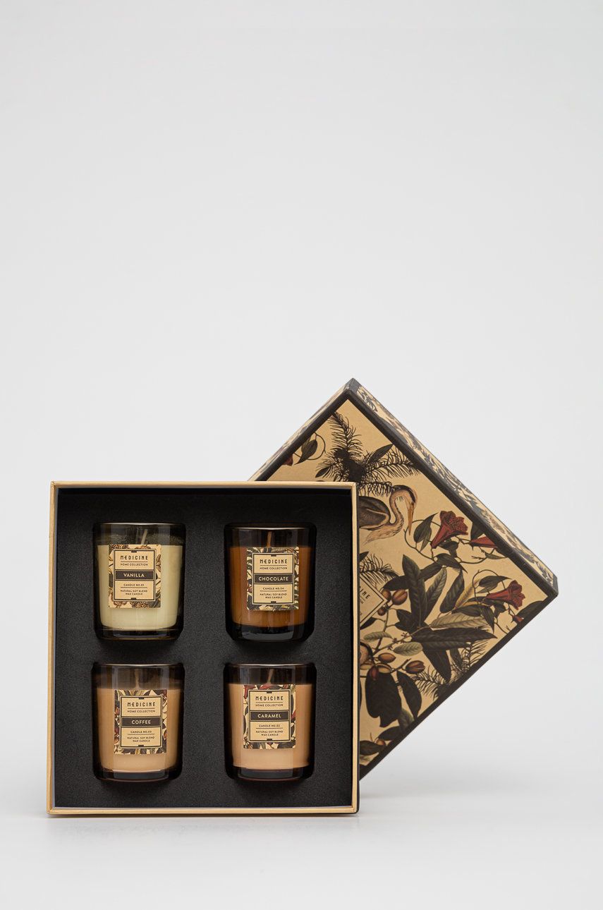 Medicine – Lumanari parfumate de soia Essential (4-pack) (4-pack) imagine noua